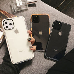 3 colors Trendy phone case silicone cover capa shell for iphone xr xs max x 11 pro max 7 8 plus 12 mini protective conque