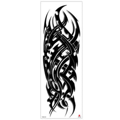 Waterproof Temporary Tattoo Stickers Full Arm Large Skull Old School Tatoo Stickers Flash Fake Tattoos for Men Women