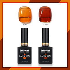 YICKYUE  -  Parkson 2pcs Translucent Jelly Color Gel Polish Set Semi Transparent 12ml Varnishes Nail Art Semi Permanent LED UV Top Base Coat