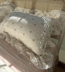 YICKYUE  -  Romantic sweet fairyfair pastoral floral bedding set,twin full queen king cotton home textile bed sheet pillow case quilt cover