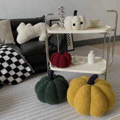Yickyue Creative Wave Point Pumpkin Pillow Nordic Retro Style Pumpkin Pillow Light Luxury Home Decoration Children's Pumpkin Pillow