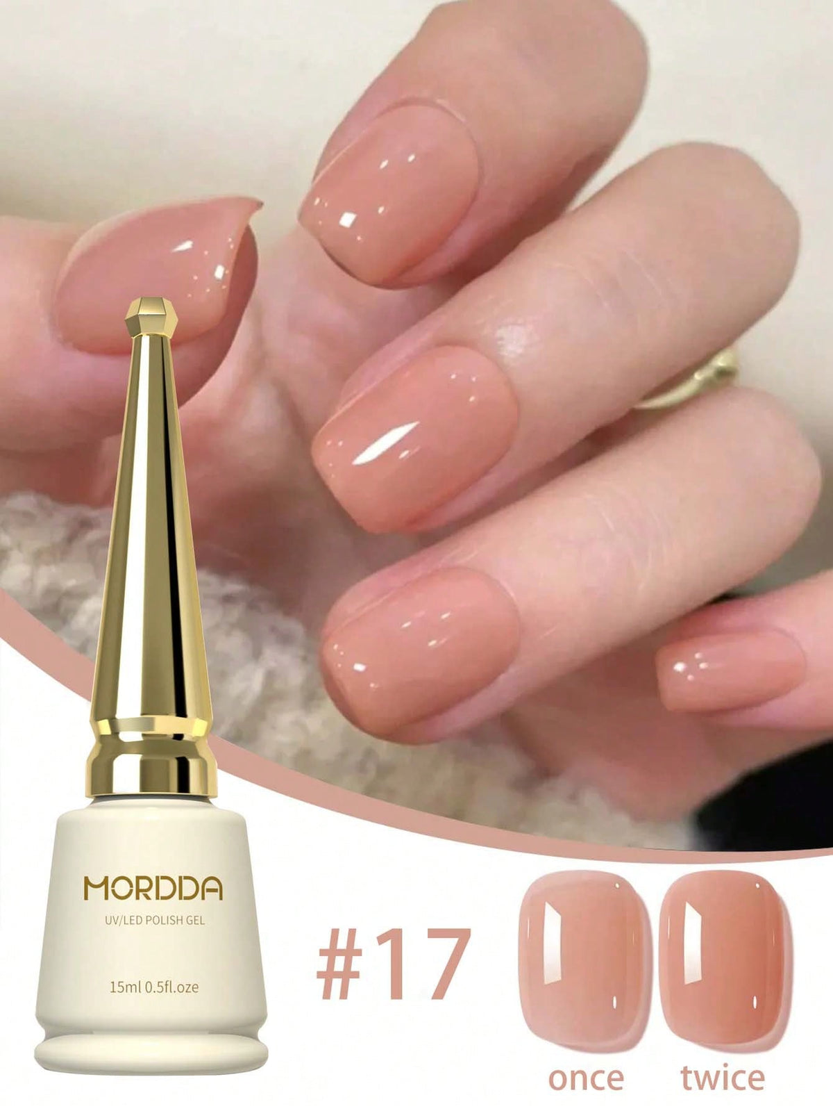 YICKYUE  -  1pc 15ml Glamorous Spring Nails Seasonal Nail Art Nail Gel Polish Soaking UV LED Nail Gel Salon Female Nail Art Tools Four Seaso