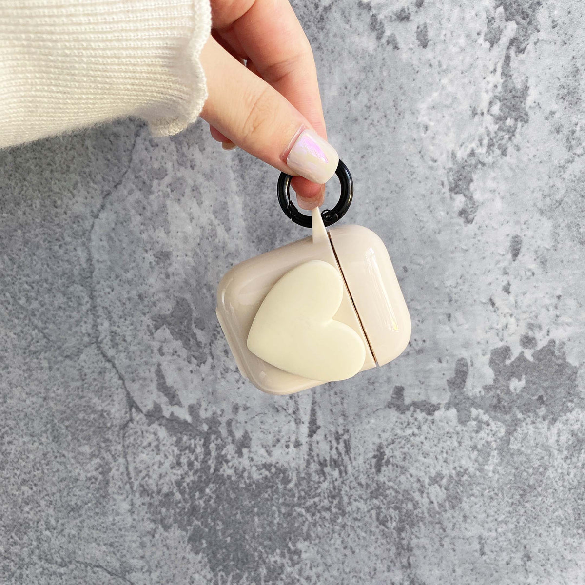 5 colors candy love 3d heart cute silicone soft earphone case for apple airpod pro 3 charging box for airpod 2 1 cover capa