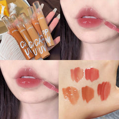 Royal Jelly Lip Gloss Water Light Mirror Jelly Full Lips Rich Water Moisturizing Glass Lip Student Lip Lacquer Niche