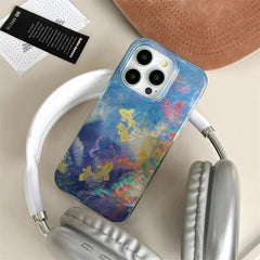 YICKYUE  For iPhone 16 Pro Case Gradient Goldfish Butterfly Phone Case for IPhone 16 15 14 13 12 11 X XR Xs SE2 SE 8 7 Plus Pro Max Cover