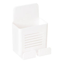 Desktop Bracket TV/DVD/VCR Remote Control Organizer 4 Grids Frame Storage Rack Mobile Phone Holder Stand Plastic Case Shelf