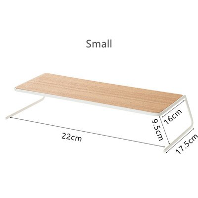 Cutelife Nordic Wooden Iron Dish Plate Spice Rack Organizer Shelf For Microwave Oven Cutlery Tableware Holder Storage Kitchen