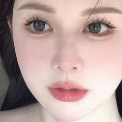 YICKYUE  Water Mirror Lip Gloss Sexy Naked Lip Plumper Extreme Low Saturation Glass Lip Jelly Lipstick Makeup Korean Cosmetic