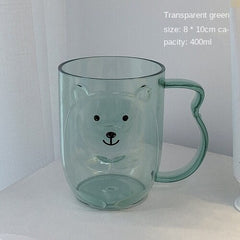 Japanese Cute Brushing Cup Children Toothbrush Cup Female Creative Cartoon Mouthwash Cup Couple Simple Portable Tooth Cup