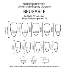YICKYUE   -  24pcs French tip nail autumn/winter fake nails Gold Circle detachable acrylic nail smut Gold star Brown nail press nail Y2K Girl