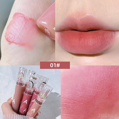 Yickyue 6 Colors Sexy Matte Lipsticks Waterproof Lip Gloss Long Lasting Non-Stick Cup Lip Tint Liquid Lipstick Korean Makeup Cosmetics