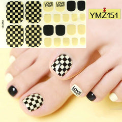 22 Tips/Sheet Nail Sticker Album Nail Designs Manicure Nail Accesoires Nail Art Stickers Nail Wraps DIY Women Salon Loveliness