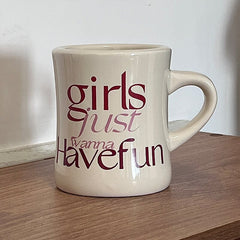 Novelty Ceramic Breakfast Coffee Mug INS Decorative Milk Juice Water Cup 300ML Large Heat Resistant Tea Cup Unique Birthday Gift
