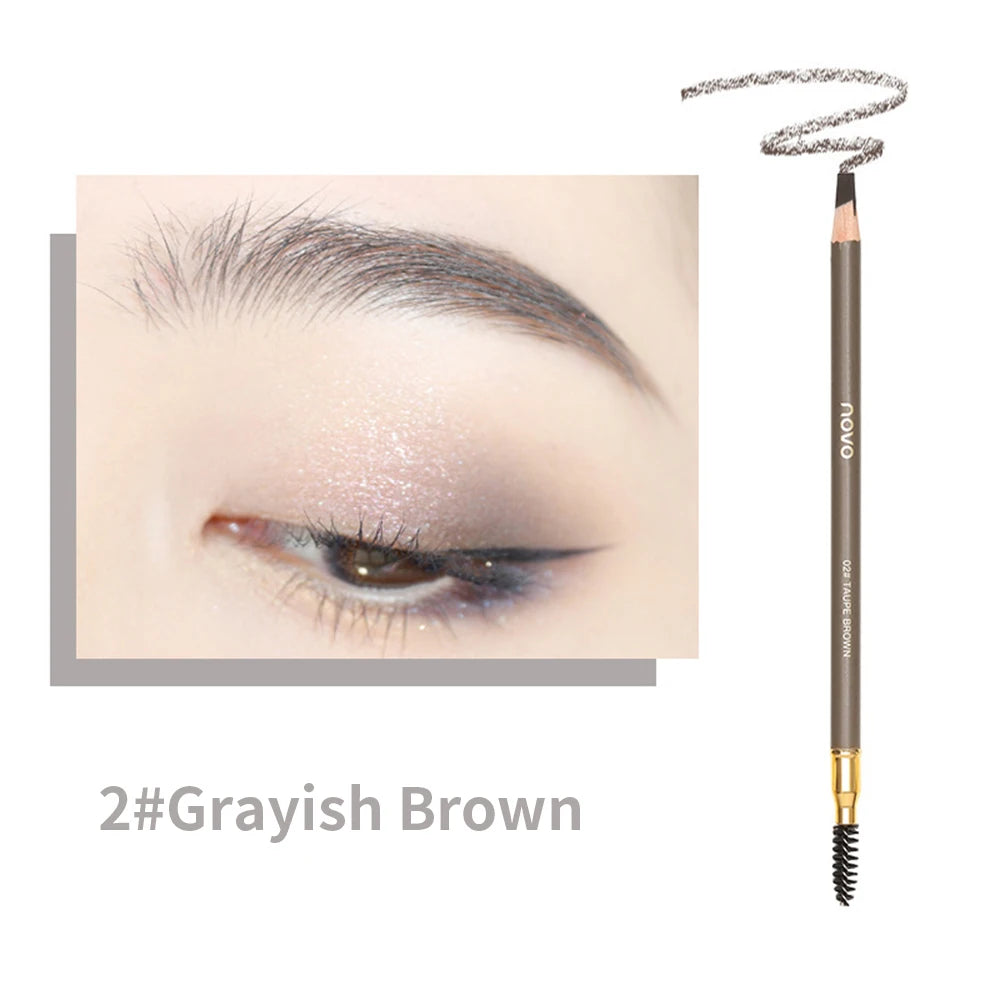 YICKYUE  -  2 in 1 Eyebrow Pencil Tattoo Professional Microblading Pen Waterproof Eyebrow Enhancers Sweat Proof Natural Lasting Eyebrow Pen