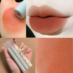 6 Colors Velvet Matte Lip Gloss Waterproof Pink Red Nude Liquid Lipsticks Long Lasting Makeup Pigment Lip Tint Cosmetics