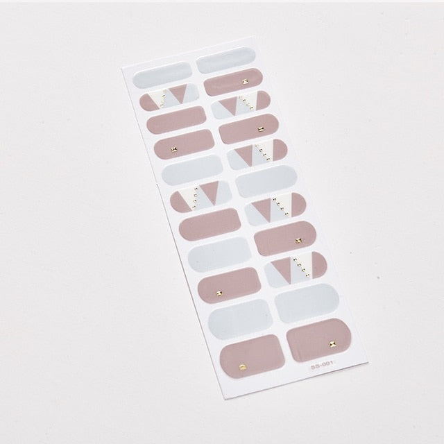New Year Snow Flakes Nail Polish Sticker DIY Designer Nail Decor Sticker  Nail Art Decoration Christmas Nail Sticker Set for Her