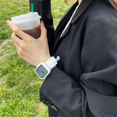 Fashion Braided Nylon Loop 41mm 45mm 7 For Apple Watch Strap Series 1 2 3 4 5 6 Bracelet Band For iwatch 38/42mm 40mm 44mm Wrist