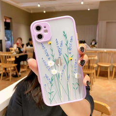 3D Flower phone case for iphone 11 case transparent hard silicone for iphone 11 pro max 7 8 Plus 6 6s XS XR XS MAX cover fundas