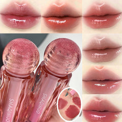 YICKYUE  -  Mirror Lip Glaze Gloss Jelly Tint Lasting Waterproof Non Stick Cup Lipstick Lip Ink Tint Luxury Dupe Korean Makeup Cosmetics