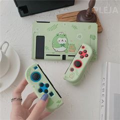 Funny Cartoon Rabbit TPU Soft Silicone Case For Nintendo Nintend Switch Protection Cover Cute Game Console Cases Accessories