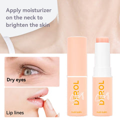 Yickyue Collagen Multi Balm Stick Wrinkle Bounce Anti-Wrinkle Moisturizing Multi Balm Brighten Dull Skin Tone Cream Korean Cosmetics 7g