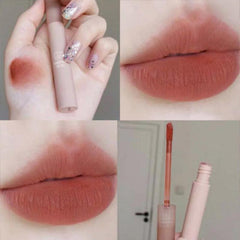 Yickyue 12 Shades Lip Gloss Velvet Matte Liquid Lipstick Waterproof Lip Gloss Long Lasting Sexy Women Lip Tint Makeup Cosmetics TSLM1