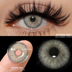 YICKYUE  -  1 Pair Colored Contact Lenses for Eyes Blue Contact Lenses Yearly Beautiful Pupils Fashion Contact Lenses Green Lenses