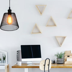 Nordic industry Retro E27 LED chandeliers pendant lights hanging lamp indoor lighting for bedroom living room bedside home decor