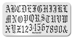 New Christmas Elements  Stamping Plate Demon Grimace Nail Stamping Plate Christmas Night  Stamping Plates #043