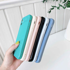 Macaron candy phone case for iphone 11 XR XS MAX 7 Plus 8 plus 11 Pro Max case soft silicone Protection cover funda coque back
