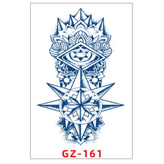 40 Designs Waterproof Lasting 15 Days Arm Tattoo Stickers Flash Fake Body Tattoos for Women/Man