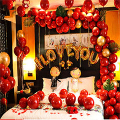 Wedding Balloon Set Wedding Room Layout Decoration Wedding Proposal Wedding Supplies Party Latex Children's Toys