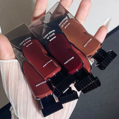 6 Colors  Mirror Water Lip Gloss Waterproof Long Lasting Non-stick  Cup Liquid Lipstick Sexy Red Lip Tint Beauty Cosmetic Makeup