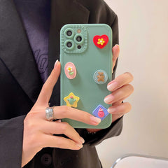 3D diy Cactus Lollipop soft silicone cartoon flower cute phone case for iphone 13 pro max 11 12 mini 8 7 plus se 2020 xsmax xr x