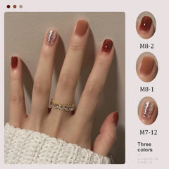 2022 Gel Nail Polish Kit 10ml 3bottles/Set Fashion Popular Colorful  Nail Glue UV LED Art Semi Permanent Manicure Nail Lacquer
