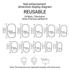 YICKYUE  -  24pcs/pack burgundy square nails, press on nails, beautiful nails, artificial fake nails, y2k girls, red nails for women girls