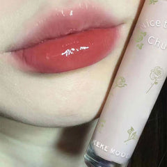 Yickyue Glitter Lip Glaze Beautiful Long Lasting Lip Color First Kiss Series Moisturizing Bright Blooming Liquid Lipstick Cosmestic