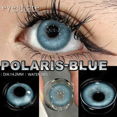 YICKYUE  -  1 Pair Colored Contact Lenses for Eyes Blue Lenses Lenses Gray Lenses Green Eye Natural Lenses Fashion Lenses Beauty pupil