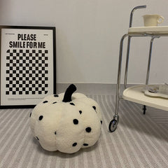 Yickyue Creative Wave Point Pumpkin Pillow Nordic Retro Style Pumpkin Pillow Light Luxury Home Decoration Children's Pumpkin Pillow