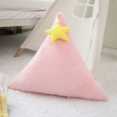 Crown Plush Pillow Colorful Stuffed Soft Star Heart Shape Throw Pillow Moon Cushion Baby Kids Gift Girls Baby Room Decoration
