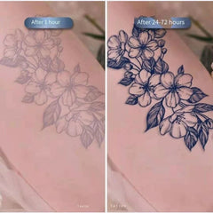 YICKYUE  -  15 Days Ink Juice Temporary Tattoos Stickers Women 6pc Set Waterproof Lasting Sexy Dream Catcher Butterfly Moon Art Fake Tattoo