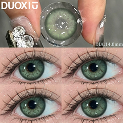 YICKYUE  -  1 Pair New Natural Color Contact Lenses for Eyes Green Pupils Circle Lenses Beauty Lenses Graduated Fashion Cosmetic Lens
