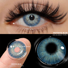 YICKYUE  -  1 Pair Colored Contact Lenses for Eyes Blue Contact Lenses Yearly Beautiful Pupils Fashion Contact Lenses Green Lenses