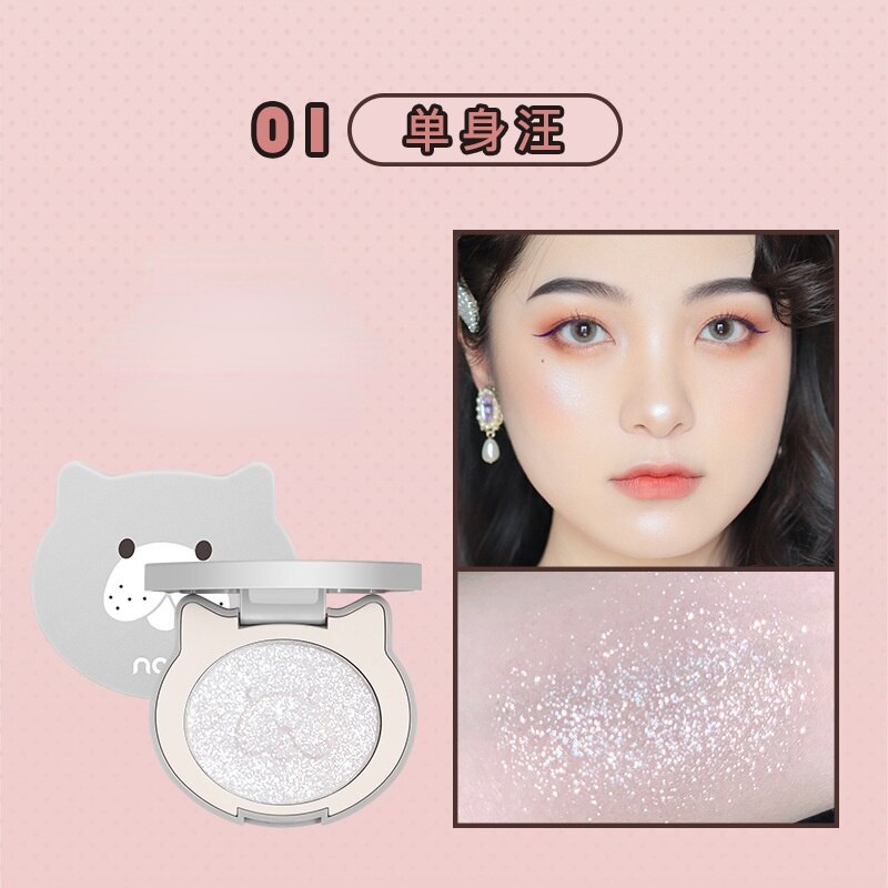 Yickyue New Animal Shape Mashed Potato Highlighter Matte Fine Flash Three-dimensional Brightening Nose Shadow Shadow Repair Tray