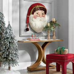 Yickyue New Santa Claus pendant resin crafts Christmas decoration indoor pendant Christmas resin ornaments