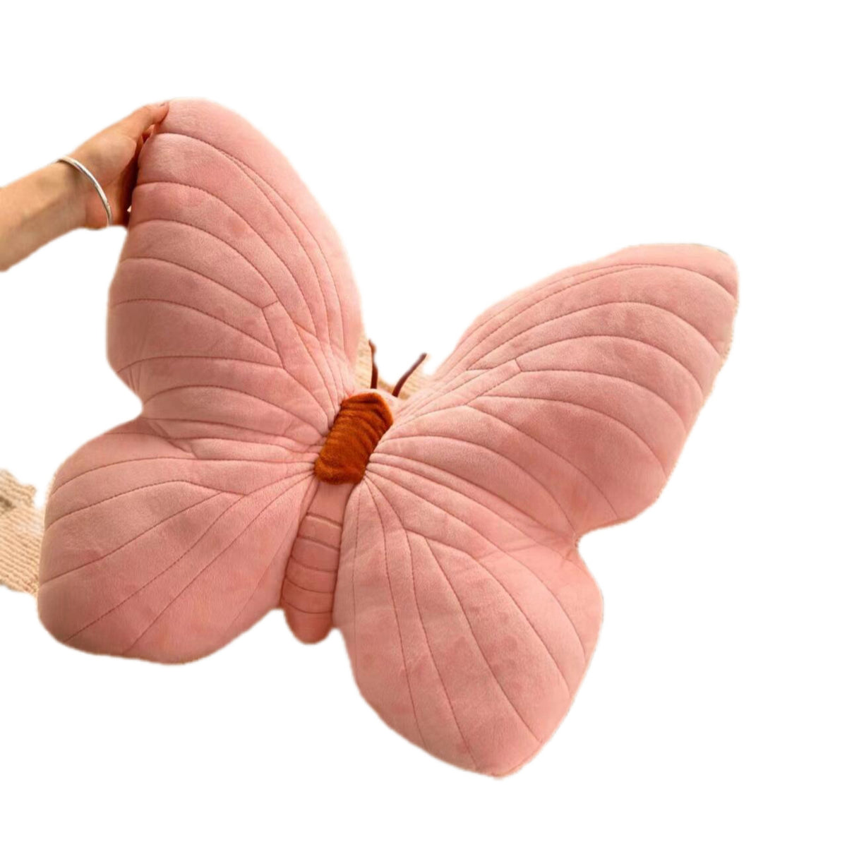 YICKYUE  -  Butterfly Pillow Cute Ins Sofa Pillow Soft Pink Butterfly Pillow Decoration Home Bedhead Portable Pillow Creative Alien Pillow