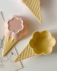 Cute Ice Cream Bowl