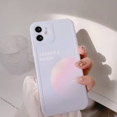 Original Moon soft silicone phone case for iphone xsmax xr x 8 7 plus 12 mini 11 pro max cute cartoon protective cover capa