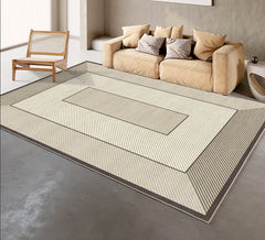 Modern Light Luxury Living Room Decorative Carpet Anti-slip Crystal Velvet Carpet Bedroom Bedside Rugs Lounge Rug Entry Door Mat