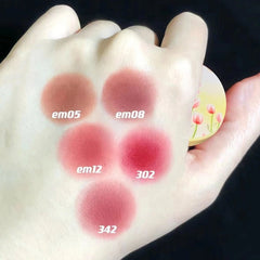 Yickyue Cappuvini New Tulip Matte Lip Mud Nude Makeup Lasts Long-lasting Non-fading Non-stick Cup Student Natural Lip Makeup